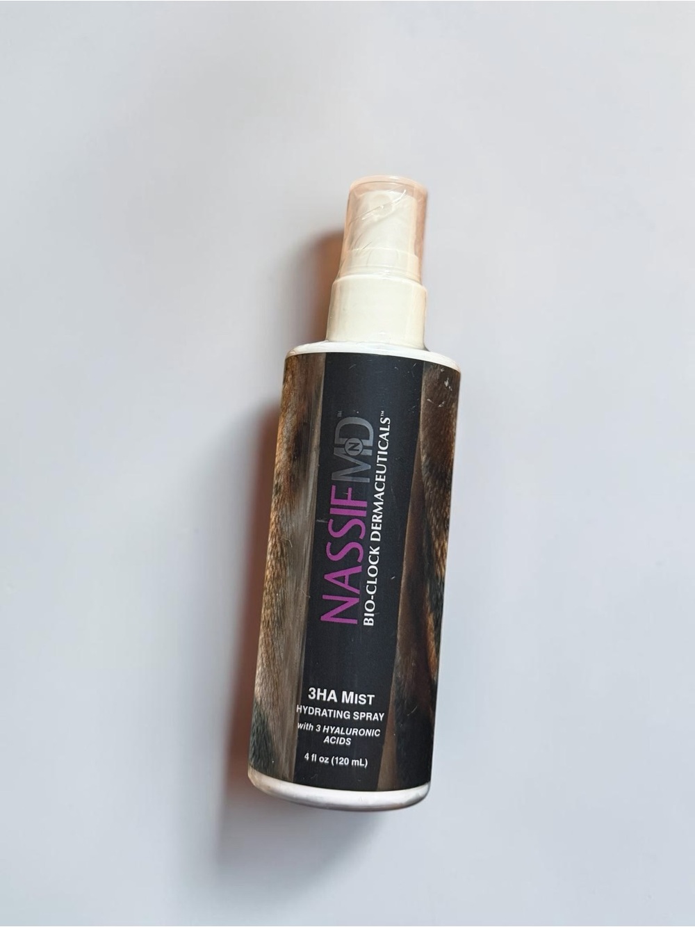 NassifMD 3HA Hydrating Mist — Black Facial Hydration Spray